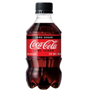 코카콜라 제로 페트, 300ml, 72개