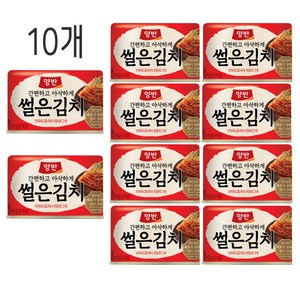 양반 썰은김치, 160g, 10개