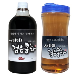 홍치마 대용량 국산 검은콩차 고농축 서리태 원액 쥐눈이 약콩 물 액상 950ml 다홍치마, 1개