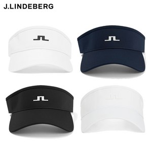 [J.LINDBERG] 남성 골프 바이저 / 제이린드버그 야덴 바이져 / 선캡 모자 / 화이트 네이비 블랙, 1개