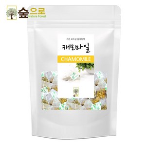 캐모마일차 25티백 숲으로허브 삼각티백, 1g, 25개입, 1개