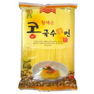 할매손 콩국수면 냉콩국수 대용량 콩국수용면 3kg, 6개