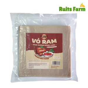 [루츠팜] 베트남 냉동 라이스페이퍼 300g 월남쌈 월남쌈페이퍼 VO RAM vo am 짜조피 춘권 짜조 반다넴, 1개