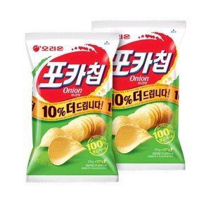 오리온 포카칩 양파, 137g, 2개