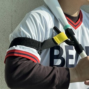 BC 스윙밴드 트레이너 타격 배팅 레슨, 1개, 블랙