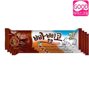 빠삐코초코 쭈쭈바, 130ml, 35개