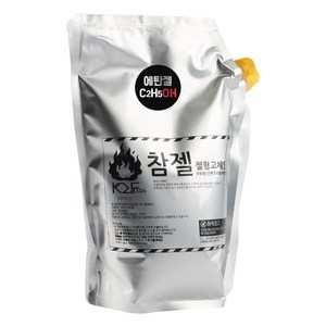 [코프304] 에탄젤2000ml 액체연료 캠핑용품 젤연료 에탄올 착화제, 1개, 2L