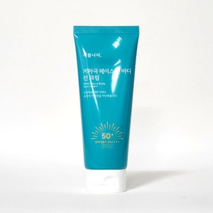 식물나라 산소수페이스앤바디 저자극 선크림 SPF50+ PA++++, 150mL  2개입, 2개, 150ml