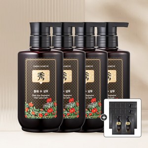 [댕기머리]들애수 샴푸 500ml, 4개