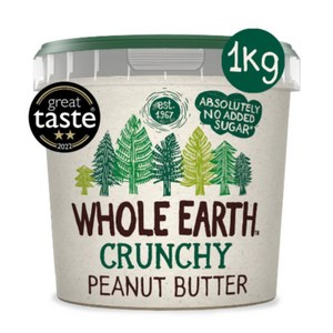 1kg 홀얼스 홀어스 크런치 피넛버터 Whole Eath Cunchy Peanut Butte, 1개