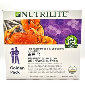 뉴트리라이트 골든팩, 345g, 1박스