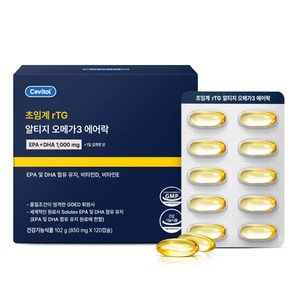세비톨 초임계 TG 알티지 오메가3 에어락, 1개, 850mg