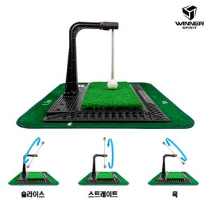 위너스피릿 실내 골프 연습기 리얼스윙300 [국내제조], 리얼스윙 300 (WSI-300)