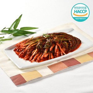 [이씨네]100% 국산 파김치 당일생산 가정용, 1개, 2kg