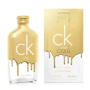 캘빈클라인 씨케이원 골드 ck one GOLD EDT 100ml 병행아닌 공식정품, 1개