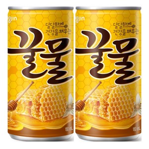 웅진꿀물캔, 90개, 180ml