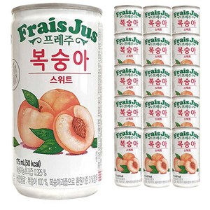 프레주 복숭아 스위트 175mlx30캔, 175ml, 60개