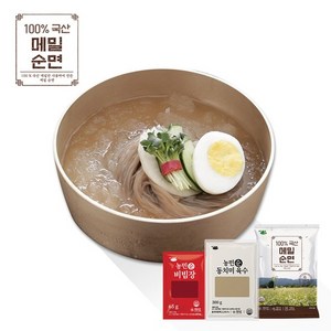 100%국산 메밀로만 순면14+동치미육수7+양념장7, 100% 메밀순면 14인분, 1개