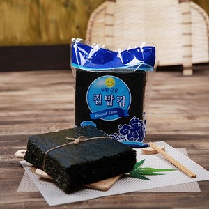 유창김본사 두번구운 김밥김(일반) 1개 230g 100매