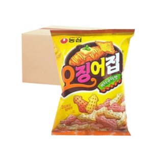 농심 오징어집, 78g, 20개