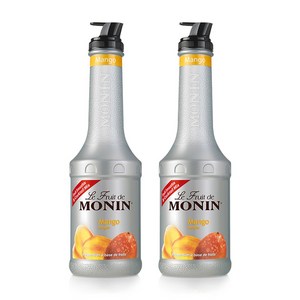 모닌 망고 퓨레 스무디 1000ml 2개세트, 1L, 2개