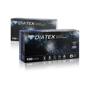 니트릴장갑 100매 DIATEX-A 다이아텍스 블랙 정비장갑 자동차장갑 작업용장갑 미용장갑 식품장갑, 100개