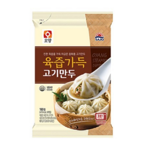 (사조오양) 육즙가득 고기만두, 180g, 40개