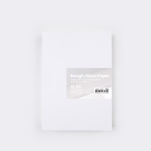 PaperPhant 하이퀄리티 용지 많이 두꺼운 러프그로스지 (Rough Gloss paper), 화이트 310g A4 50매