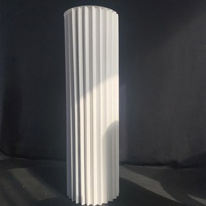 종이가림막 가벽 전시회 공간분리 LED 튼튼한 가정용 방수 2m 갤러리 다른 종이가벽, 지름 30cm 높이 1m