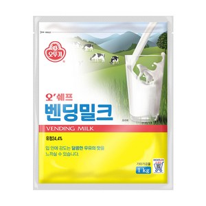 오뚜기 오쉐프 벤딩밀크, 1kg, 1개입, 3개