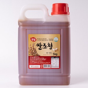 경일식품 쌀조청 대용량 업소용 쌀엿, 2개, 5kg