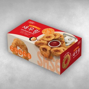 사세 빵가루 새우링 736g, 3개