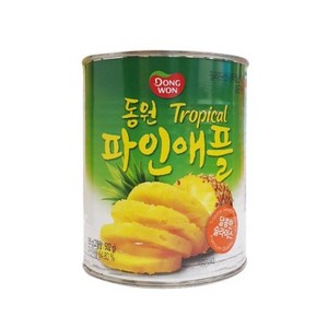 동원 트로피칼 파인애플, 836g, 6개