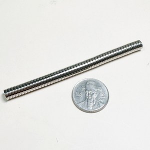 D7*2T 네오디움 원형자석 ND 지름 7mm x 두께 2mm [니즈], 50개