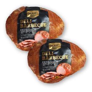 [현대프리마켓] 코스트코 사조오양 델리바베큐 햄, 1.2kg, 2개