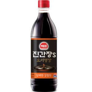 해표 진간장S, 500ml, 1개