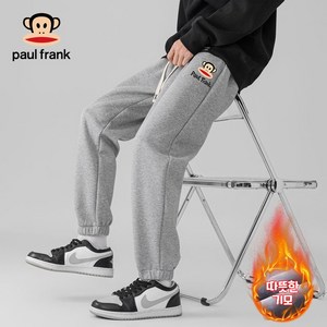 Paul Frank / 폴프랭크 기모 조거 팬츠 데일리 밴딩 바지 트레이닝복 M-5XL 빅사이즈 남성 여성 겨울 봄 가을 스판 팬츠 [PFK017]