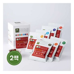 [유가원] 유기농 의 건강한 하루시작 믹스넛츠 THE RED (25g x 7개입) X 2박스, 2개, 25g