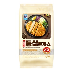 대림 수제형 등심 돈까스 2kg, 1개