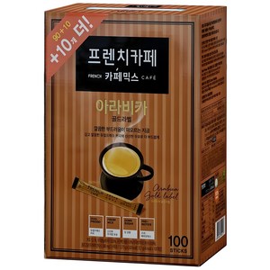 프렌치카페 아라비카 골드라벨 100T(90t+10t), 10.7g, 100개입, 1개