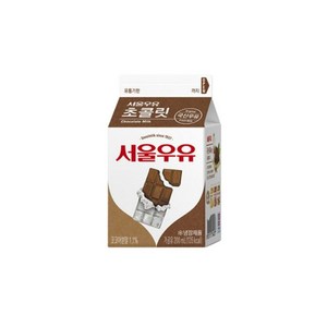 서울우유 카톤 초코우유, 4개, 200ml