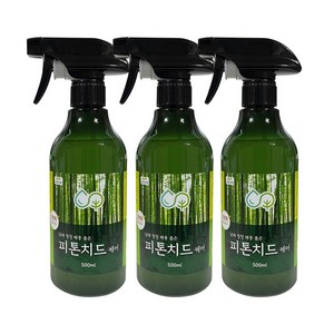 남해편백 피톤치드 500ml 스프레이 편백수, 3개