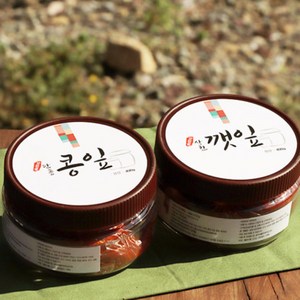 도원명가 양념깻잎, 2개, 400g