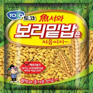 토코 보리밑밥 민물떡밥 집어제 붕어 낚시, 1개, 400g