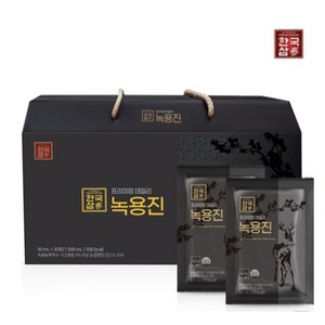 한국삼 프리미엄 데일리 녹용진 (50ml x 30포), 30개, 50ml