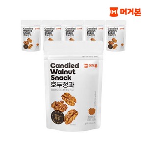 머거본 호두정과 100G x 6봉, 6개