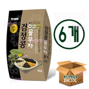 희창 검정콩 율무차 골드, 900g, 6개