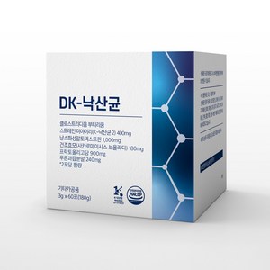 우리가족 장건강 2배 더블 K낙산균 DK-낙산균 400mg 함유 보울라디균 식이섬유4종 장건강, 3g, 1박스, 60ml, 60정