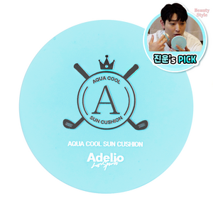 [정진운 PICK!] 아델리오 수분 쿨링 아쿠아 쿨 빅 선쿠션 SPF50+PA++++, 25g, 1개, 본품25g