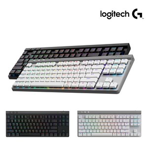 로지텍 G515 LIGHTSPEED TKL 무선 게이밍 키보드, 블랙, 적축